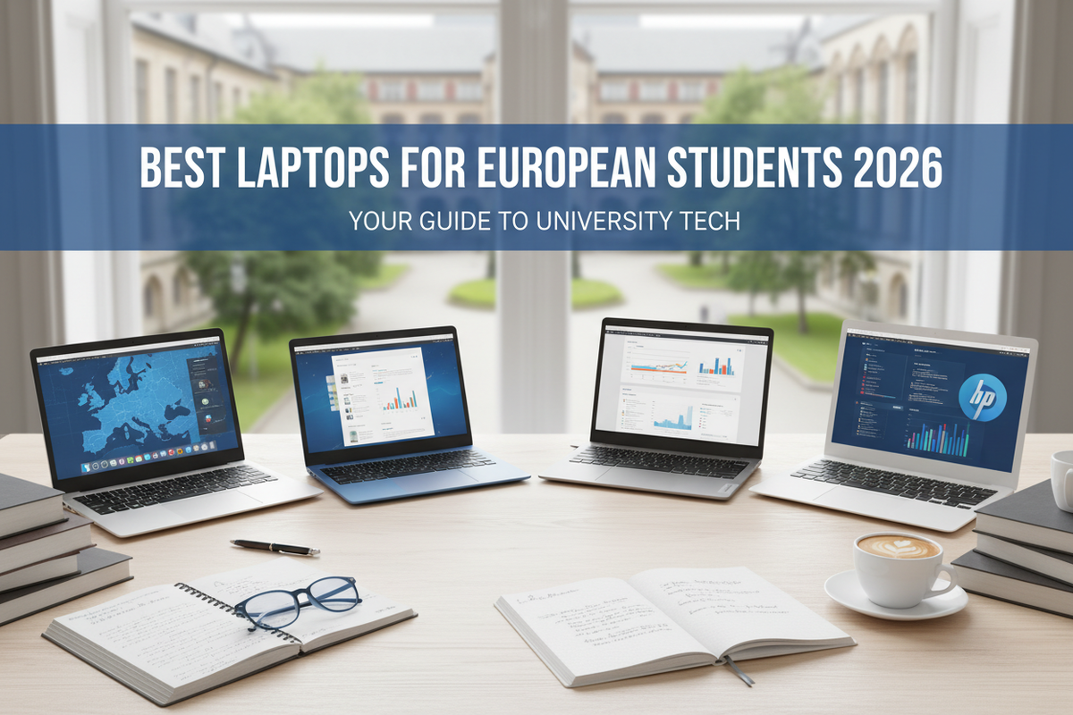 Best Laptops for Students Europe 2026 โ Affordable, Reliable & Ready for University