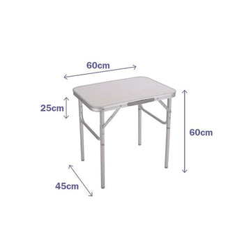 Folding Table Marbueno White 60 x 60 x 45 cm
