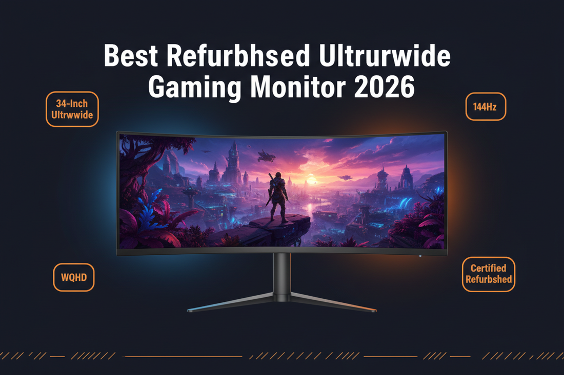 Best Refurbished Ultrawide Curved Gaming Monitor 34-Inch in Europe 2026 – 144Hz WQHD Deals