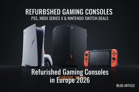 Refurbished Gaming Consoles in Europe 2026 – PS5, Xbox Series X & Nintendo Switch Deals