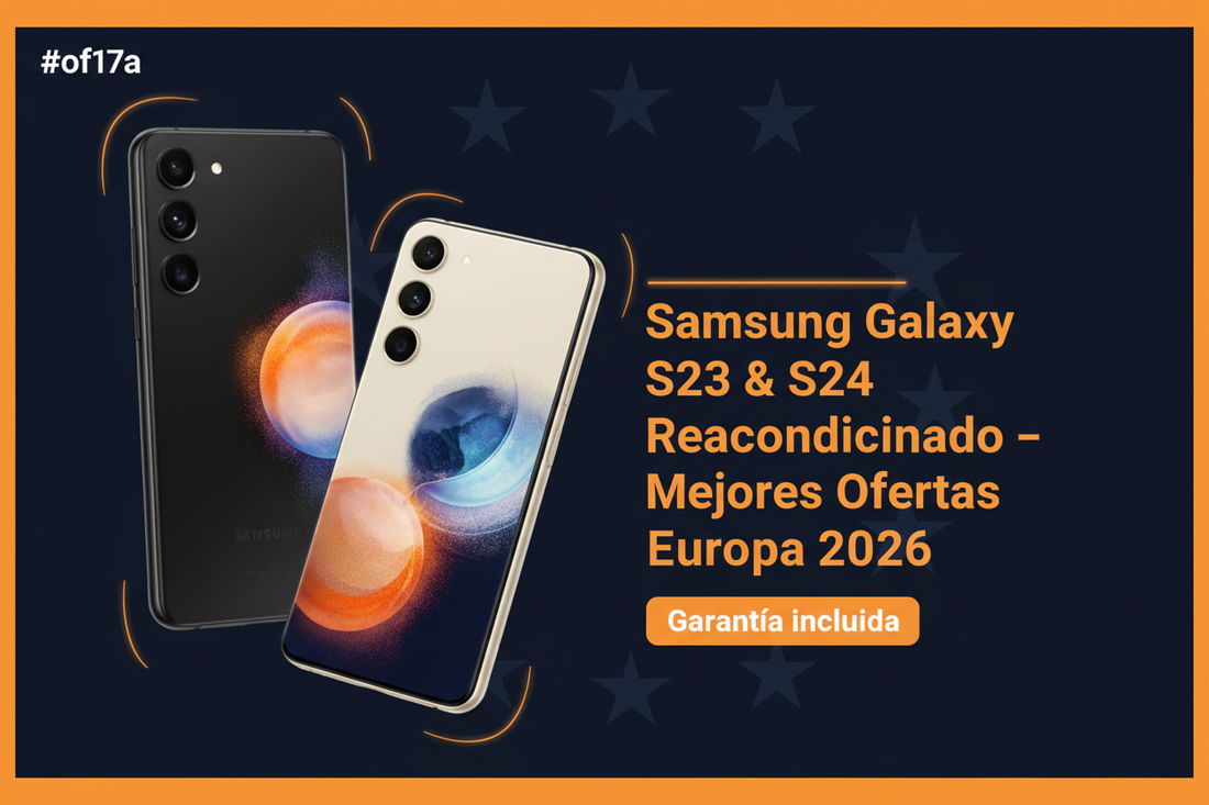 Samsung Galaxy S23 & S24 Reacondicionado en Europa 2026 – Guía de Compra con Mejores Ofertas