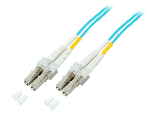 EFB Elektronik O0312.50 Cable Fibre Optic 50M Lc OM3 Colour Aguamarina