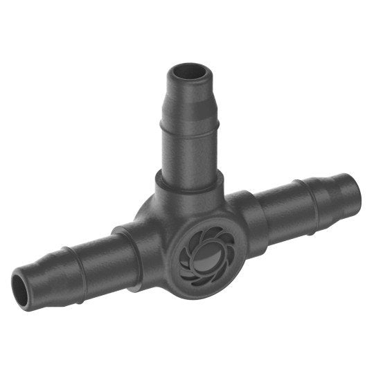 Gardena Micro-drip-system Piece T 4,6MM (3/16), Connection Grey Oscuro, 10 Pieces 13211-20