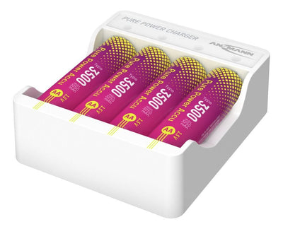 Ansmann Charger Purepower Set Aa Incl. 4X Aa 3500MAH Battery — image 1