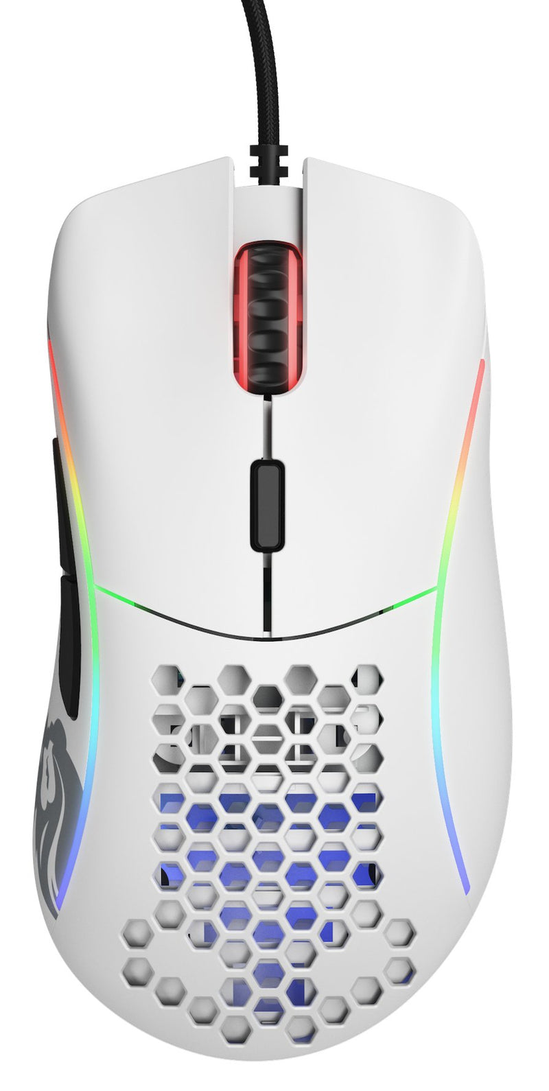 Glorious Mouse PC Gaming Race Model D 12000 DPI White Matte - Gd-white