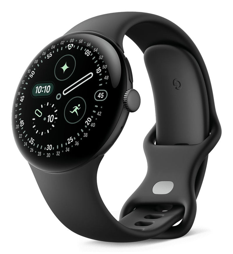 Google Pixel Watch 4 Amoled 45MM Digital Screen Touchscreen 4G Black Wi-Fi GPS (satélite)