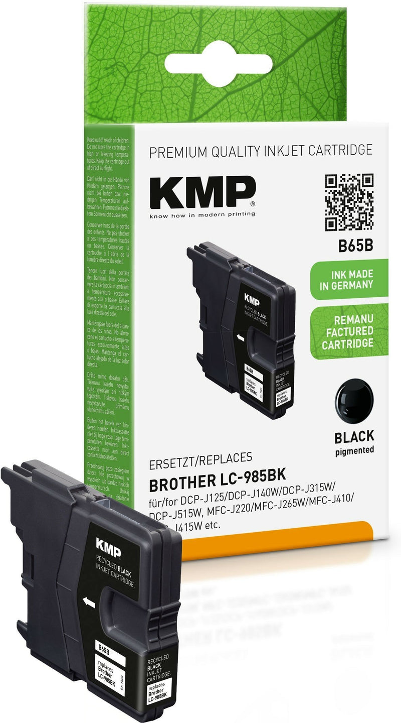 Kmp Cartridge Brother LC-985BK Black 300 S. B65B