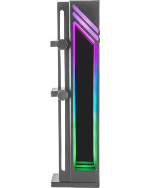 Mars Gaming Stand VGA Universal Mcagcb Aluminium Colour Black Base Magnetica Non-slip Iluminacion ARGB