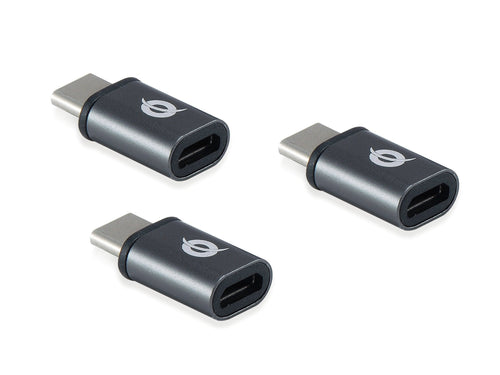 Adapter USB-C 3.1 Male a Micro USB Female Otg Pack 3 Units — image 1