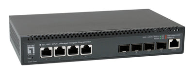 Switch 4X10GE 4X10GSFP + 19 Managed L3 — image 1