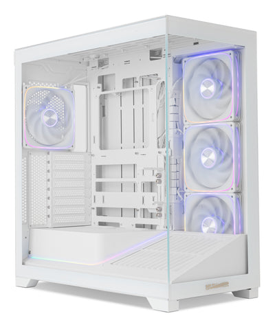 Nox PC Case Gaming Semitorre Hummer Blade White — image 1