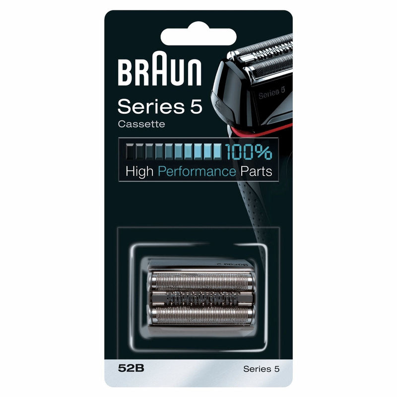 Braun Replacement Head - , Series 5 52S Shaver Eléctrica Hombre, Silver