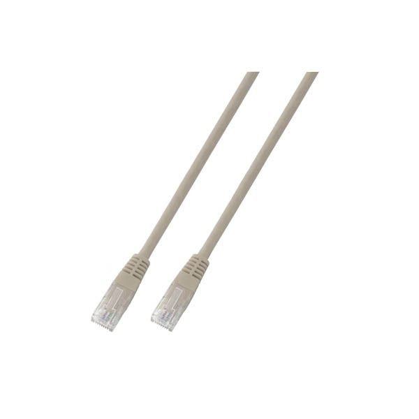 EFB Elektronik Cable 1M CAT.6 Patch Network Grey U/UTP (UTP)