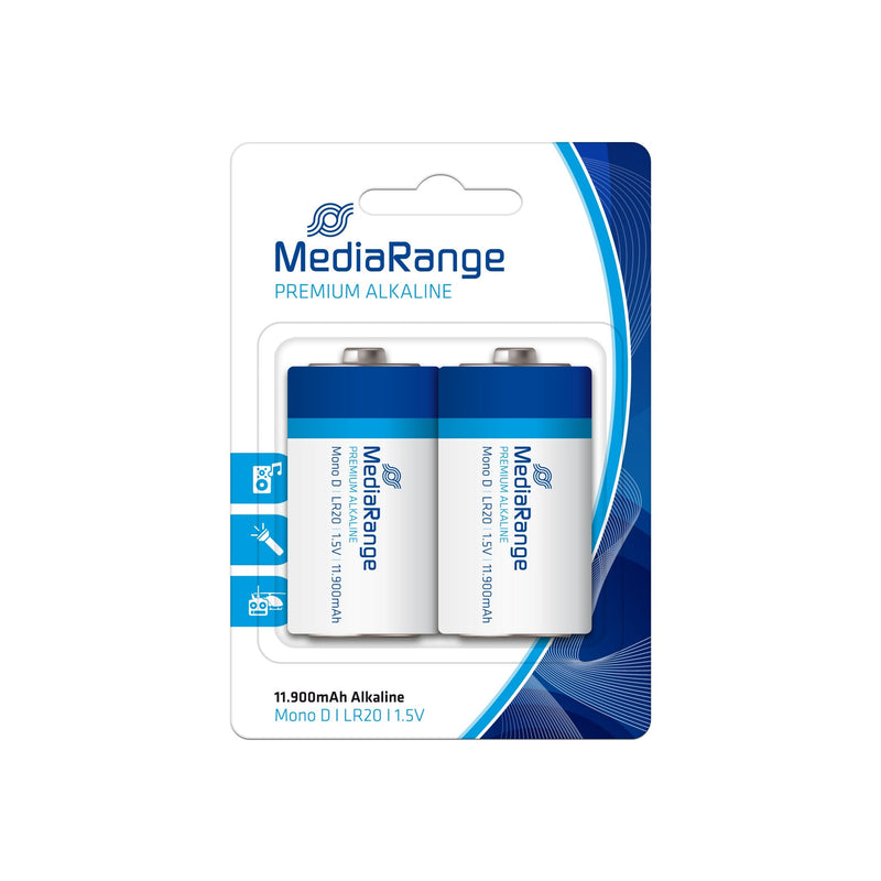 Mediarange MRBAT109 Battery Doméstica Battery Body Only Uso D Alcalino