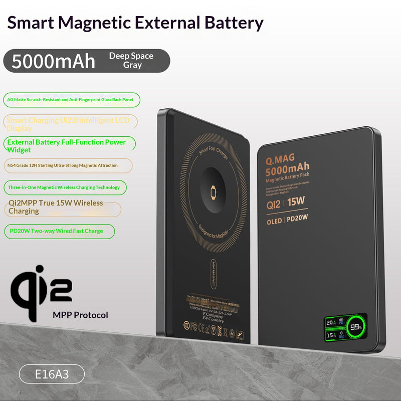 Ultra-thin Magnetic Power Bank