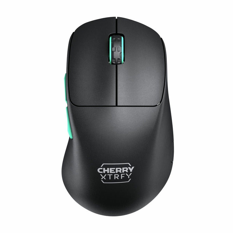 Cherry Xtrfy M64 Mouse Ergonómico Óptico 5 Buttons Wireless 2.4GHZ Receptor Wireless USB Black