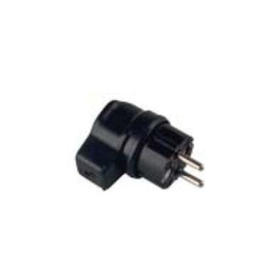 Bachmann Rubber Maciza Connector Acodado Black Belg. Franz.