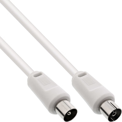 Inline Cable Antenna 2X Apantallado Ultra Baja Pérdida 75DB White 10M — image 1