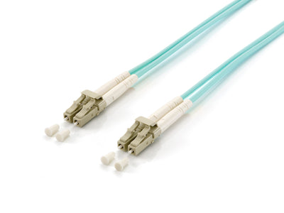 Equip Network Cable Lc-lc 35.00M Multimode Duplex OM3 Turquesa — image 1