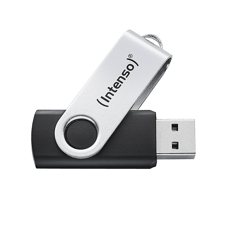 Intego Office Line 128GB, USB Stick Silver/Black, USB-A 3.2 3543491