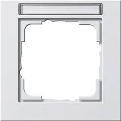 Gira 109129 Frame 1F Bsf White Puro E2