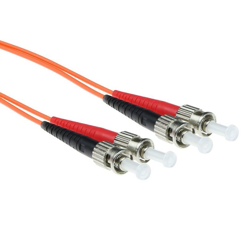 3 Meter Lszh Multimode 62.5 125 OM1 Fiber Patch Cable Duplex With St Connectors