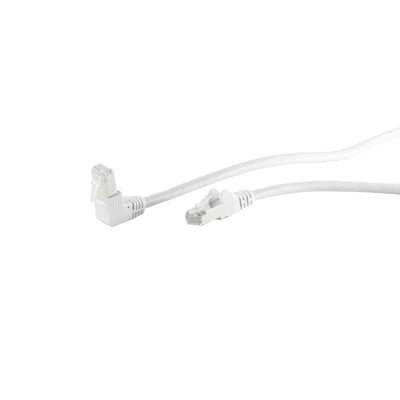 S-impuls Network Cable CAT.6 S FTP Pimf 90°-RECTO White 20,0M — image 1