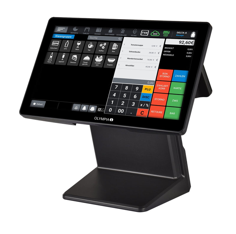Olympia Registrierkasse T400 Without Display Black