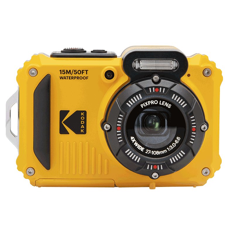 Kodak Camera Digital Deportiva Pixpro WPZ2 16MP Zoom Óptico 4X Yellow