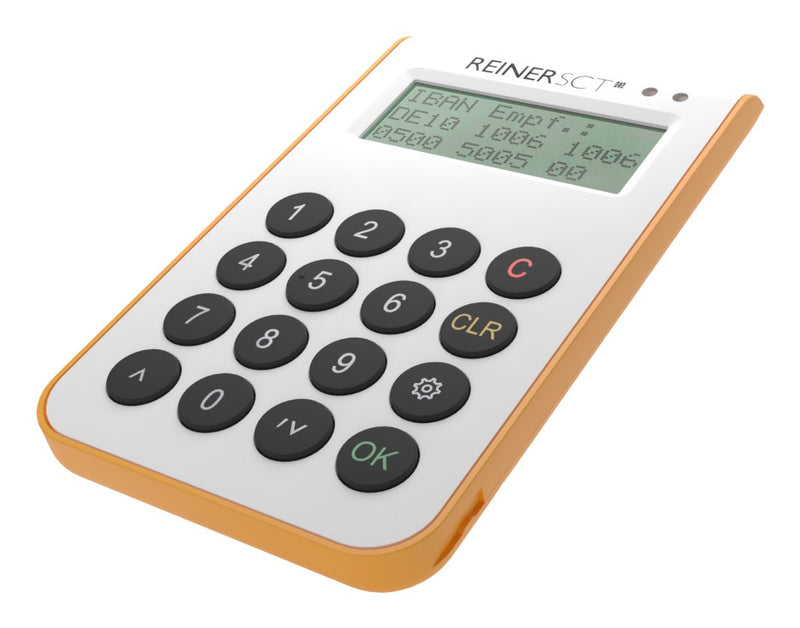 Reiner Card Reader External Sct Cyberjack One White Yellow