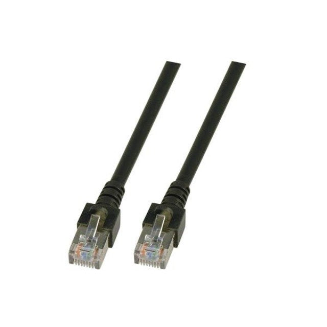 Efb RJ45 Network Cable Sf UTP, CAT.5E, Pvc, Cca, 3M, Black