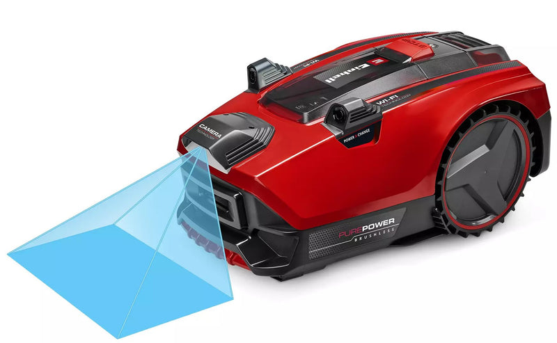 Einhell Robot Lawnmower Freelexo Cam Plus 600 3413975 Red/Black