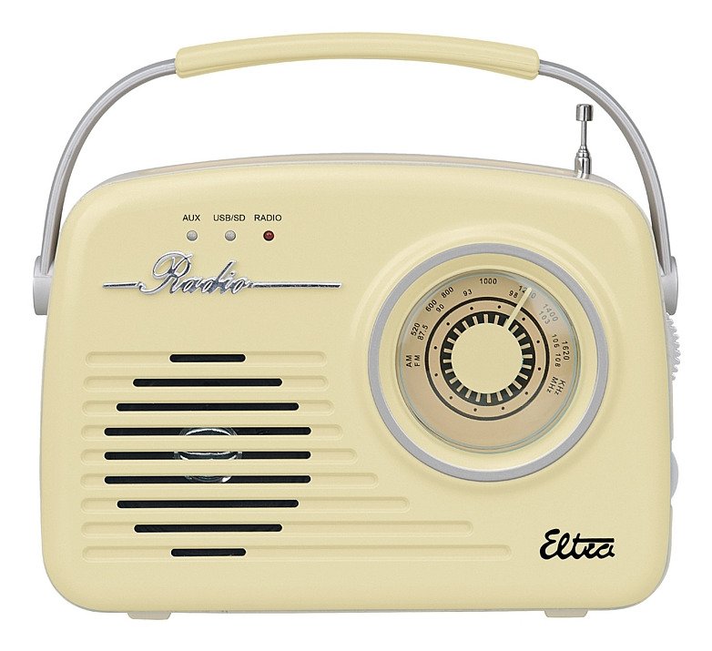 Radio Luiza Retro SP-11 MP3 USB SD Waniliowe