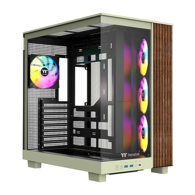 Thermaltake PC Case Midi View 380 XL Ws ARGB Matcha Green — image 1