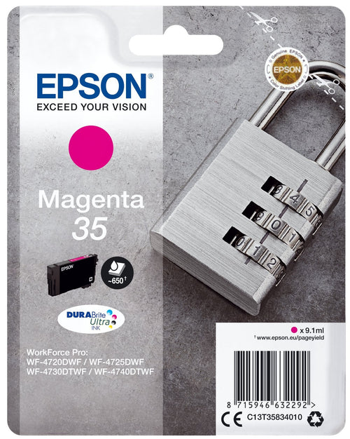 Epson Ink Magenta Workforce Sx 35 Durabrite Ultra Ink — image 1