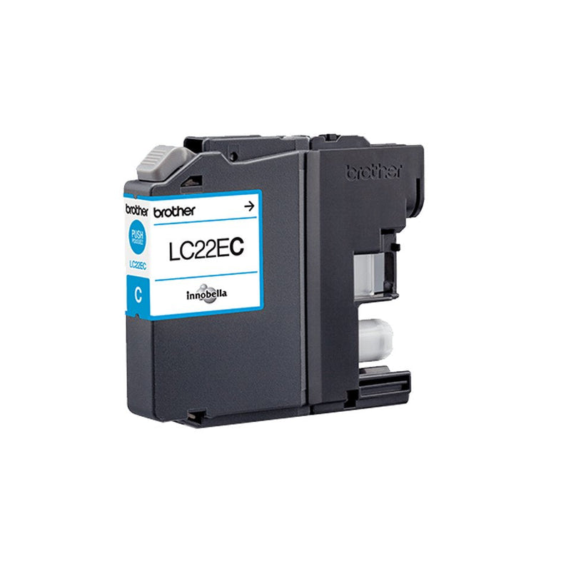 Brother Genuine Ink LC22EC XL High Capacity Cyan