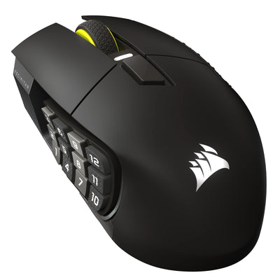 Corsair Mouse Scimitar Elite Wireless Se Derecha RF Wireless + Bluetooth Óptico 33000 DPI CH-9314014-WW — image 1