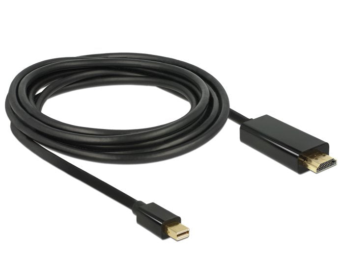 Delock Cable Mini DisplayPort a HDMI 2M Black 83699