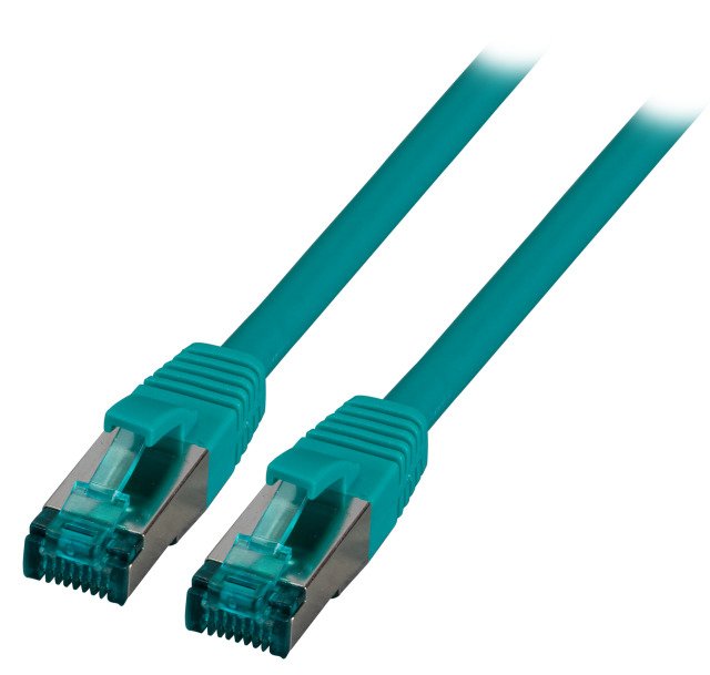 Efb RJ45 Network Cable S/FTP, CAT.6A, Lszh, 10M, Green