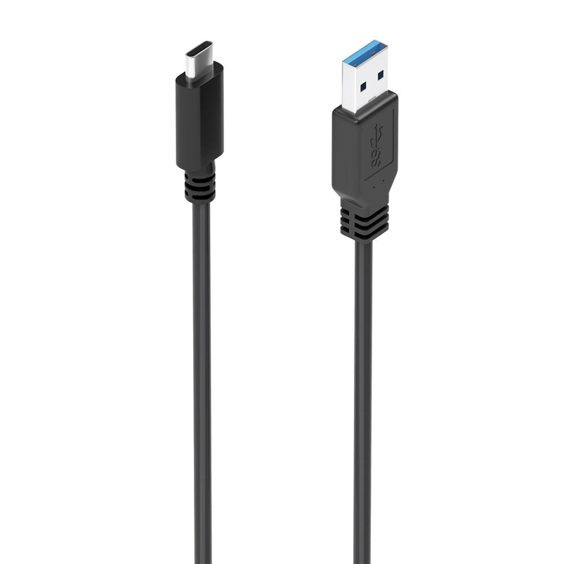 Aisens USB Cable 3.1 GEN2 10Gbps 3A, Type USB-C/m-a/M, Black 2.0M