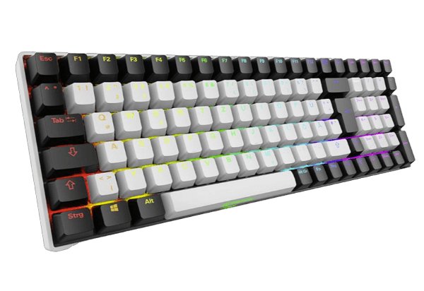 Sharkoon Skiller SGK50 S2, Keyboard Gaming Black Disposición de, Yellow Gateron 4044951040827
