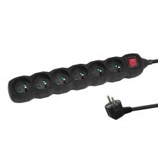 Esperanza ELK218K Power Strip 6GN/3M Black — image 1