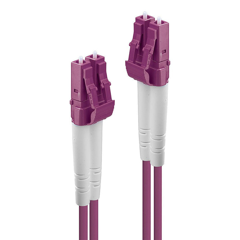Lindy 46343 Cable Fibre Optic 5M Lc OM4 Pink