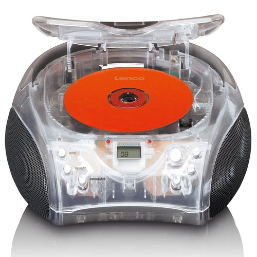 Lenco SCD-24TR Radio Laptop Digital Transparent — image 1