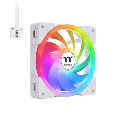 Thermaltake Fan Swafan EX12 ARGB 3-FAN-PACK White Retail — image 1