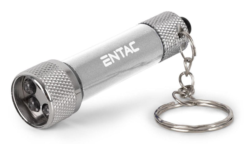 Entac Linterna 5LED Keyring Silver