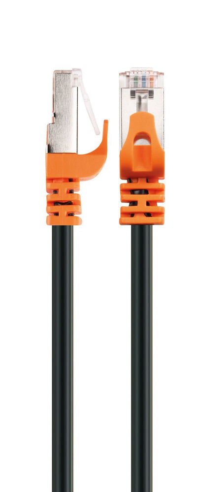 Schwaiger CAT.7 Netzwerkcable S FTP Me 5,00M Schw Oran — image 1