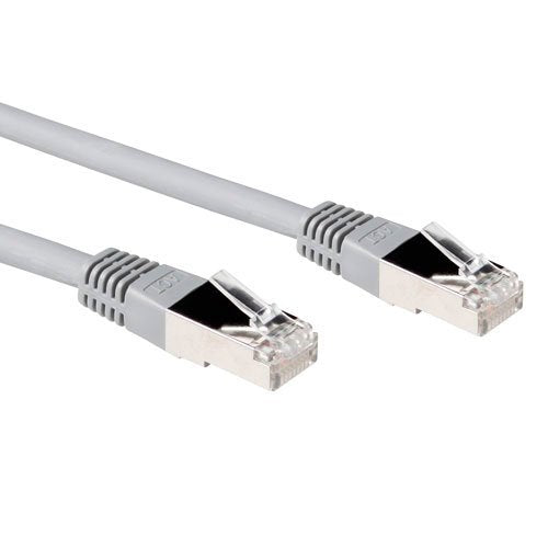 Grey 10 Meter Lszh U UTP CAT.5E Patch Cable With RJ45 Connectors
