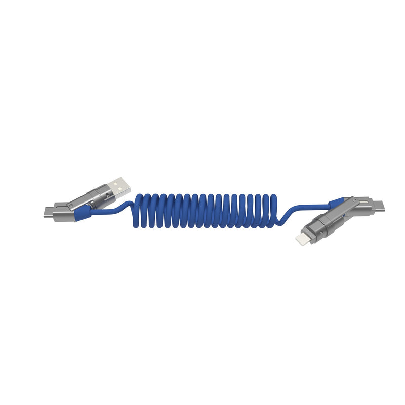240W Spring Telescopic Fast Charge Data Cable