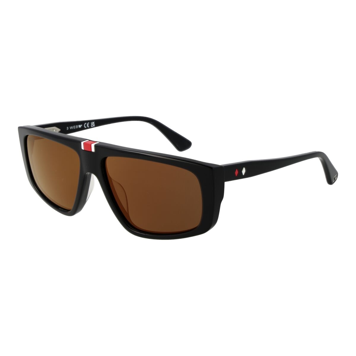 Web Eyewear Men's Sunglasses Web Eyewear We0358 5801A Black